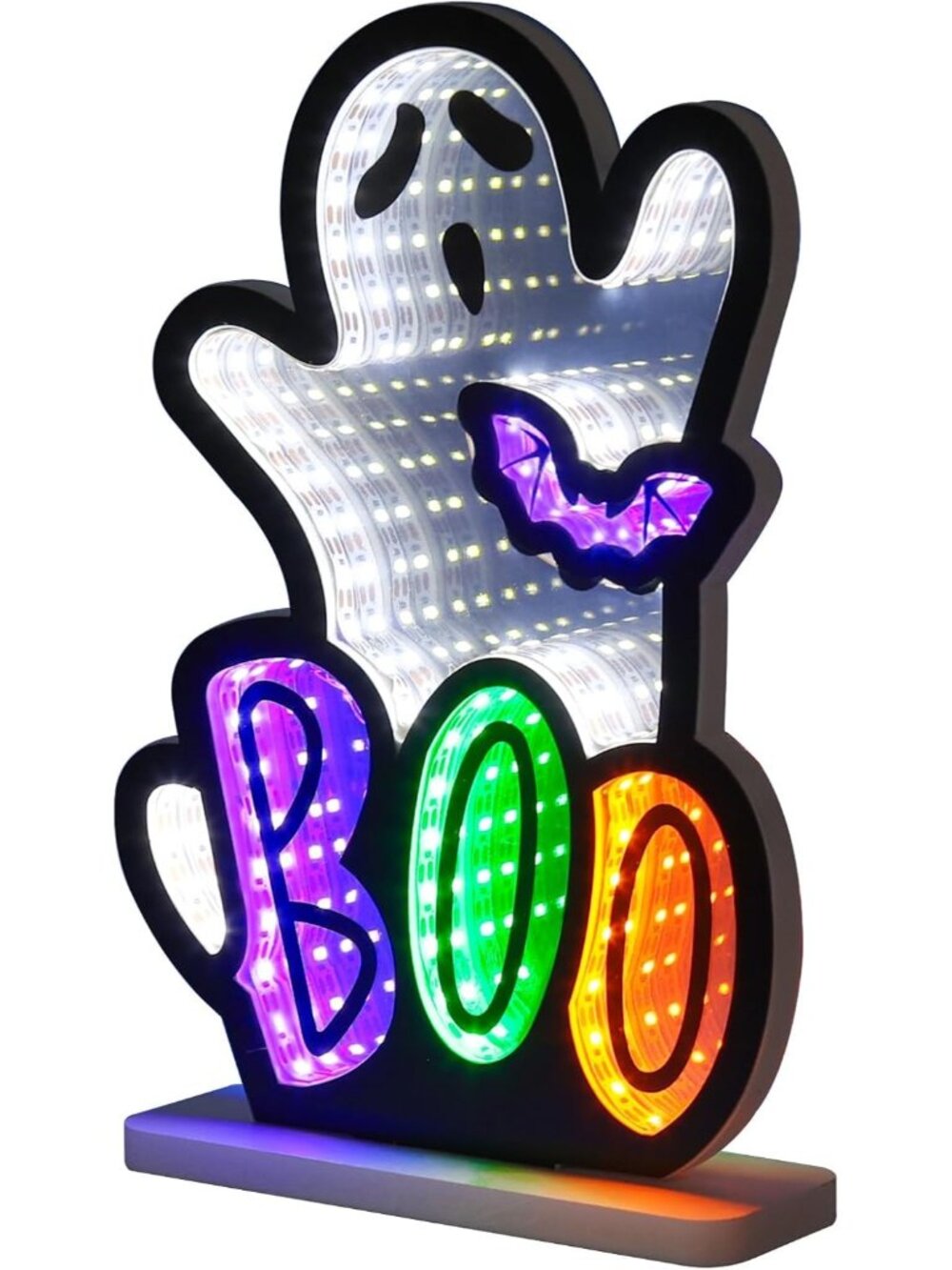 🎃 Halloween Pumpkin Inflatable LED Lights Infinity Mirror Tunnel Decor